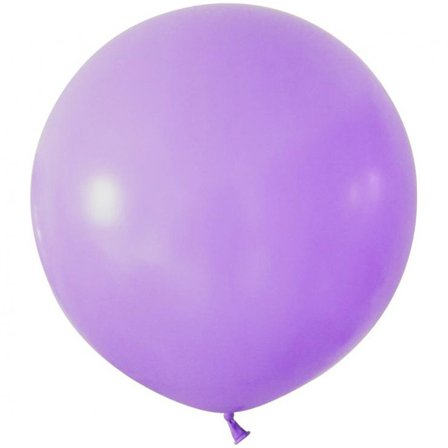 Jätteballong Rund 61cm Lilla