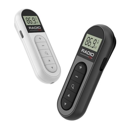 Uppladdningsbar miniradio liten ficka liten bärbar