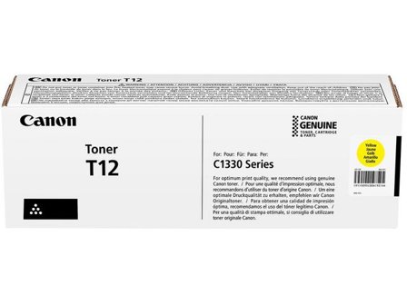 CANON Toner T12 5,3K gul - Lyreco - Toner och bläck - Tonerkassetter - Toner Canon
