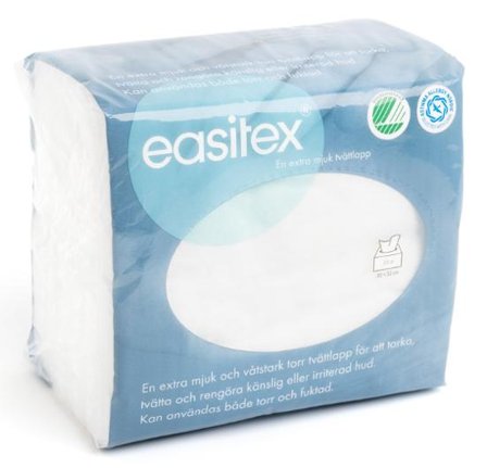 EASI-TEX Tvättlapp Extra mjuk 30x32cm 50/fp - Lyreco - Städ och hygien - Tvål och hygien - Tvättlappar