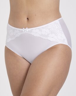 Truse Jacquard & Lace Hvit - 38 - Miss Mary