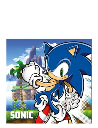 BrandMac Face Towel Sonic 014 - 30X30 Cm - Multi/patterned - 30X30CM