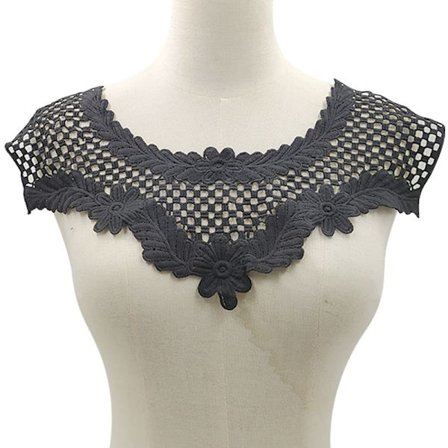 Lös Krage DIY Avtagbar Blus Blommig Ram Skjortor