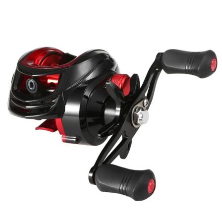 Baitcasting Rulle 18+1BB Lejer Baitcasting Fiske Rulle Højhastighed 7.2:1 Gearforhold Magnetisk Drag System Baitcaster Rulle