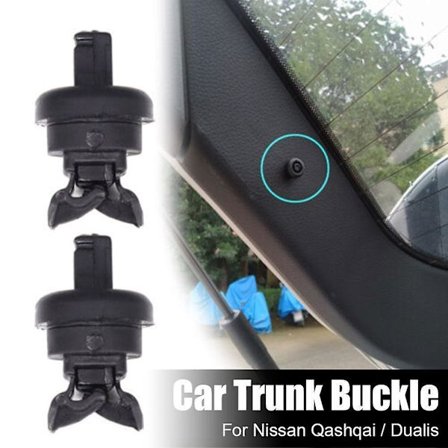 2 kpl Nissan Qashqai J10 J11 Rogue Sport -pakettihyllyn naruklipsit O4 (FMY)