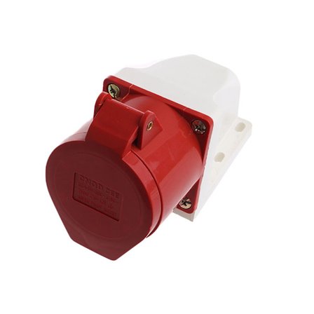 32A 240-415V 3P+N+E IP44 Industriell Plug Socket Kabel Elektrisk Strømkontakt Låseplugg Uttak Sterk Konduktivitet