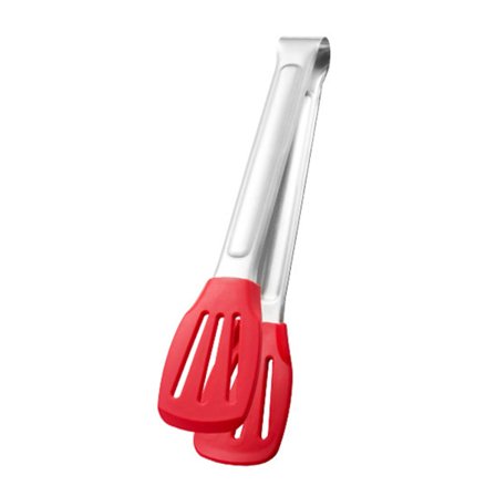 Grilltång i rostfritt stål med silikonhuvud Multipurpose Food Clamp