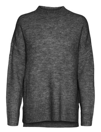 Vmlefile Over Boxy Blouse Noos Grey Vero Moda