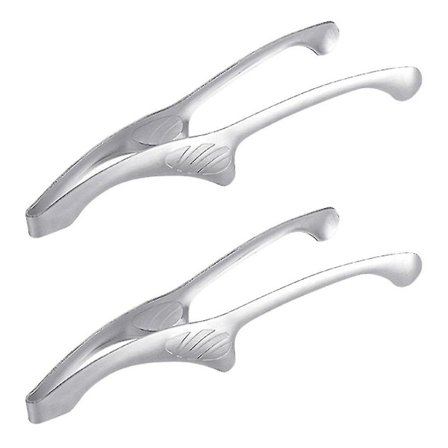 Koreansk Grillklype Husholdningsrundt Hode Matklype Offentlig Klype Bbq Grillklype Grillverktøy (2 stk)