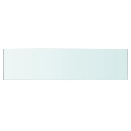 Vidaxl Hyllplan I Glas 60x15 Cm Genomskinlig Transparent