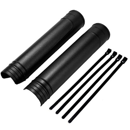 Universal forgaffelbeskytter til CRF250R EXC350F KLX230 WR250 RMZ450 De fleste motorcykler - Sort