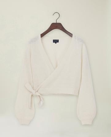 Lexington Wrap sweater alpaca blend