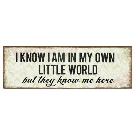 Magnet med rolig text