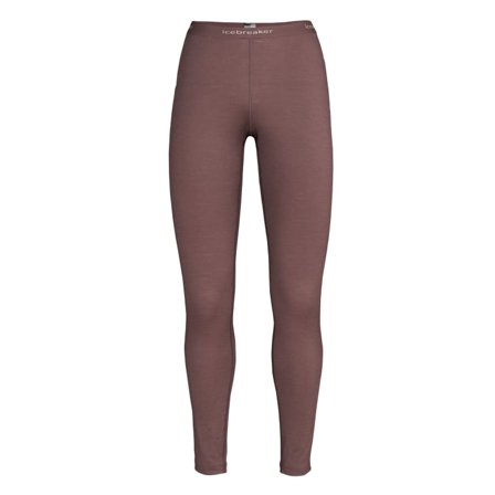 Icebreaker Women's 200 Oasis Leggings Women base layer trousers Purple L