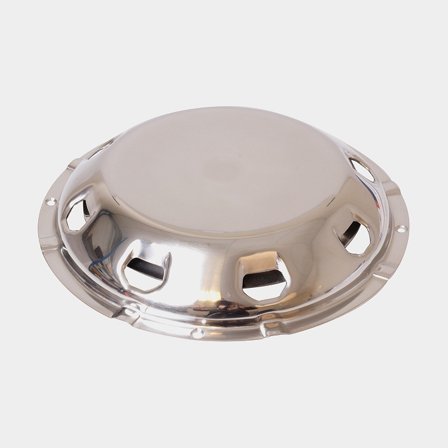 Ventilateur / aérateur de pont Tannoy, acier inoxydable, Ø200 mm / Ø72 mm, argent