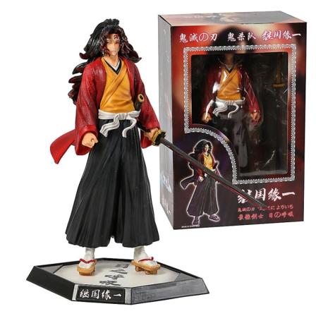 Demon Slayer Hashibira Inosuke Douma Kokushibo Tsugikuni Yoriichi Giyuutarou Daki Collection Figuurihahmo lelunukke Yoriichi box
