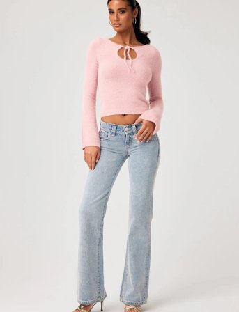 ABRAND 00 Super Low Flare Tall Avrilavril - Blue - 23