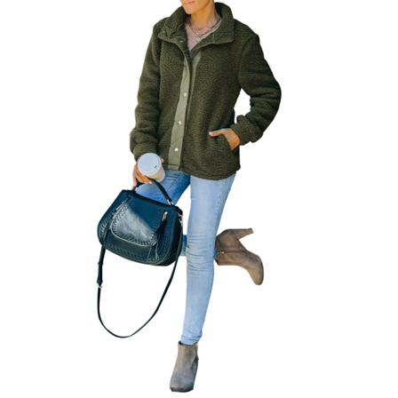 Kappa Enfärgad Krage Långärmad Jackafickor Dam Svart/