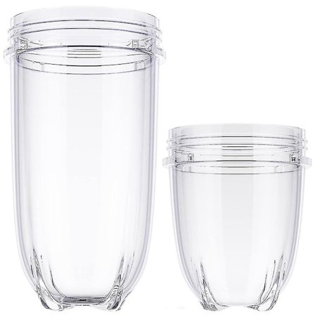 Udskiftningsblenderkop kompatibel med Magicbullet-blendere, kop til 250w Mb1001-serie 16 oz og 12