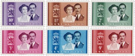 Luxembourg 1953 - MICHEL 505-510 - Postfrisk