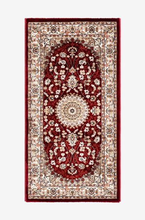 KM Home - Luggmatta Dubai - Röd - Lugg & ryamattor - 80X300 - Från Homeroom