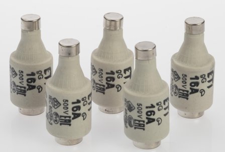 Nordic Quality Diazed DZ II säkringar, 16A, 5 st.