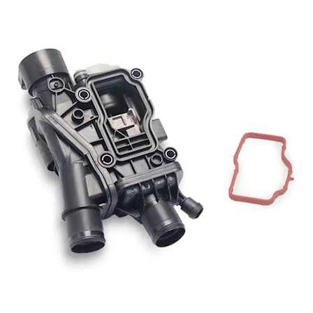 Effektiv Temperaturkontroll ABS Kylningsregulator Kylvätskeinsats Motorkylningsregulator 9804160380 Enkel Installation