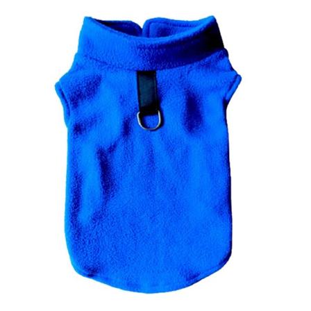 Yksiv rinen l mmin koiranpusero Yksiv rinen liivi Vaatteet Koiran l mmin tekstuuri Fleecepuku Lemmikkiel inten vaatteet Kissatakki Dark blue L