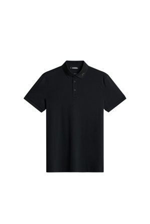 J.Lindeberg - Golf - KV Print Polo - Svart - Man - XL