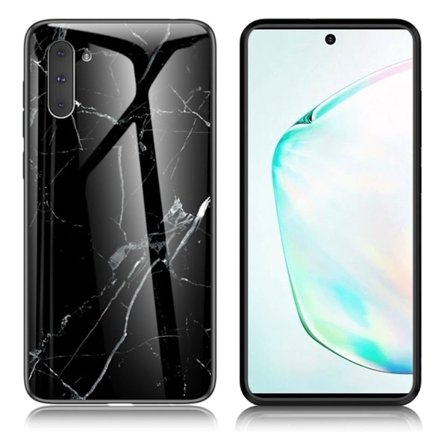 Fantasy Marmor Samsung Galaxy Note 10 skal - Svart