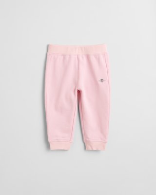 GANT - Shield joggebukse til baby blushing pink