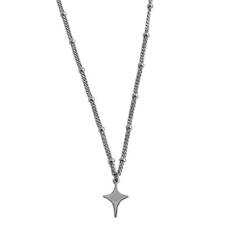 Stjärnhänge Choker Y2k Smycken Fyruddig Stjärnhänge Halsband Legeringsmaterial Choker Halsband Festtillbehör