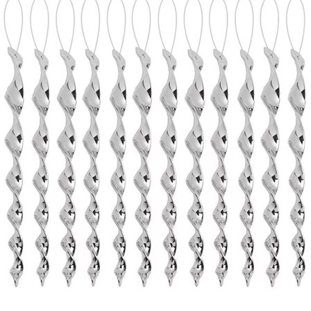 12-pack Fågelavvisande reflekterande skrämselstavar Spiral