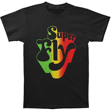 Super Fly 70-tals logotyp T-shirt