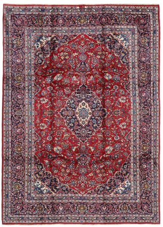 Handgeknüpft Keshan 250X347 Wollteppich Groß