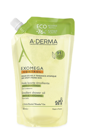 A-Derma Exomega Control dusjolje refill 500 ml