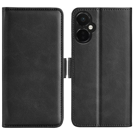 SKALO OnePlus Nord CE 3 Lite 5G Premium Wallet Flip Cover - Sort