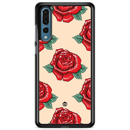 Bjornberry Skal Huawei P20 Pro - Rosor Mönster