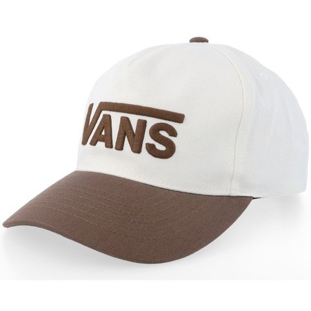 Vans - Beige adjustable Keps - Drop V Logo Vintage C A-frame Adjustable @ Hatstore