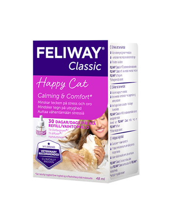 Feliway - Classic Refill Diffuser 48 ml - Katt - Kattepleie & kosttilskudd - Feromoner og stress - ZOO.no