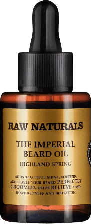 RAW Naturals Imperical Beard Oil - Highland Spring Hårstyling Dam 50 ML