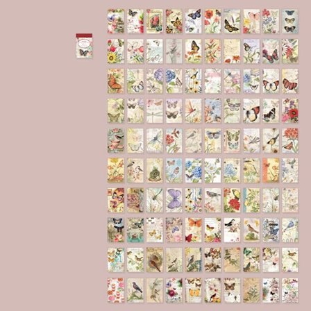 Blomsterklistremerker Blomsterdekaler 1 1