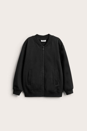 Kappahl | Bluza z zamkiem błyskawicznym | Czarne