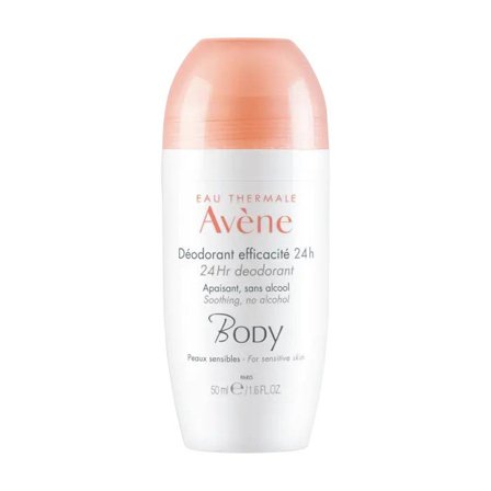 Eau Thermale Avène Body Deodorante 24h Efficacia Roll On 50ml