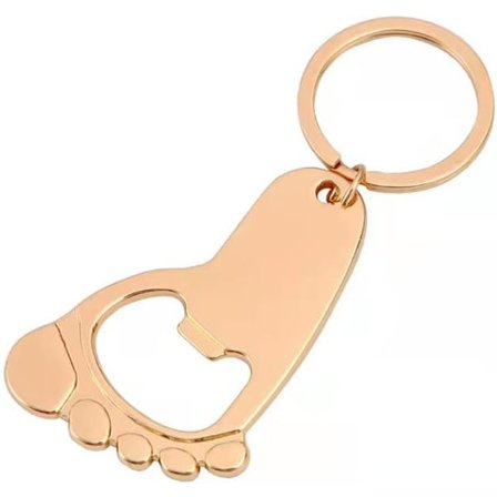 Flaskeåpner nøkkelring Mini fot anheng brus ølflaskeåpner nøkkelring drikke