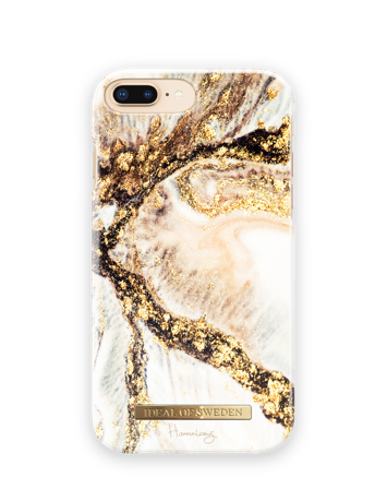 Fashion Case Hannalicious iPhone 8 Plus Golden Swirl