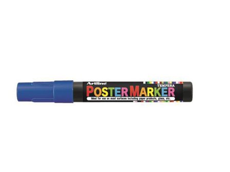 ARTLINE Märkpenna Postermarker 2mm blå - Lyreco - Kontorsmaterial - Pennor - Märkpennor - Rund spets