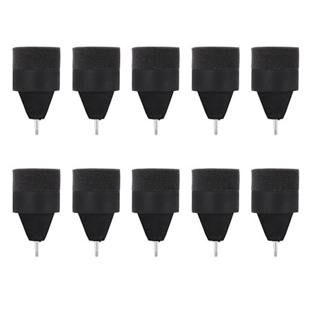 10 stk. Svamp Pilspiss Sikker Støtabsorberende Skumtupp Piler for Utendørs Bueskyting CS Spill