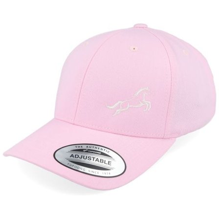 Kiddo Cap - Rosa adjustable Keps - Kids Horse Jumping Pink Adjustable @ Hatstore