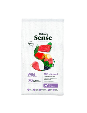 DIBAQ - Sense Dog Grain Free Wild 2 kg - Hund - Hundefôr & hundemat - Tørrfôr for hund - ZOO.no